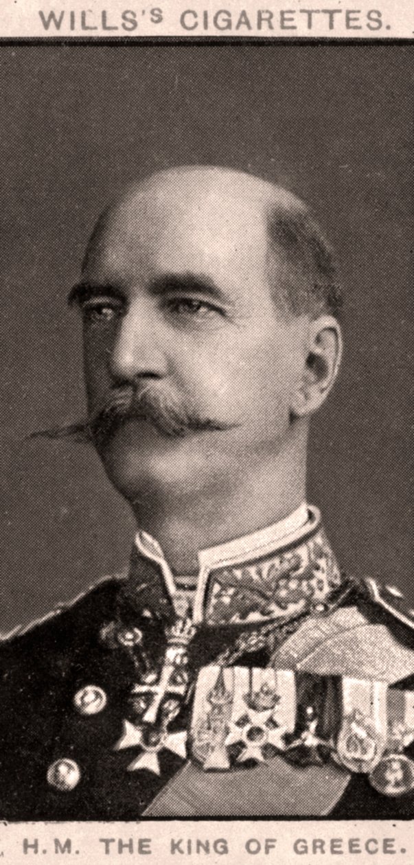 H.M. Kreikan kuningas, 1908. tekijältä WD and HO Wills