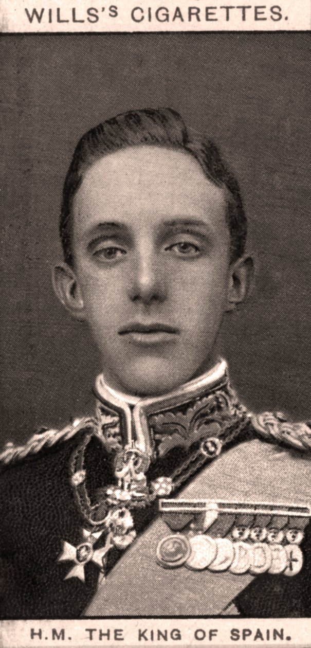 H.M. Espanjan kuningas, 1908. tekijältä WD and HO Wills