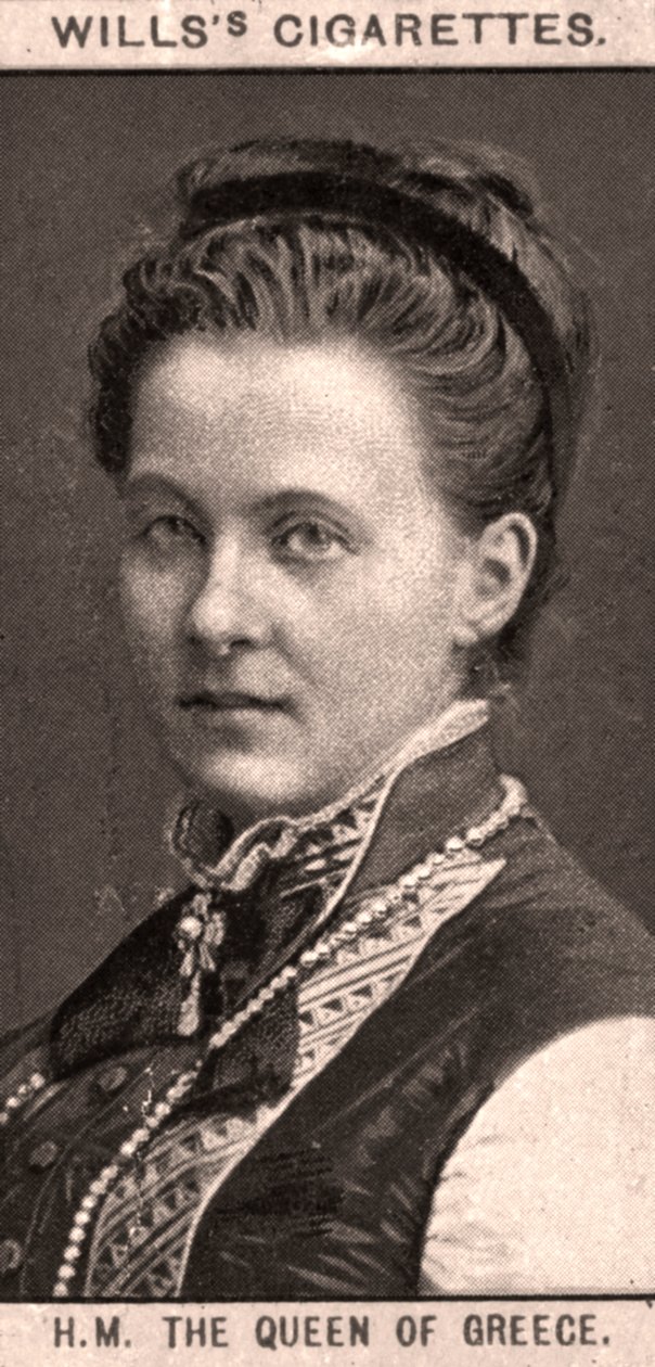 H.M. Kreikan kuningatar, 1908. tekijältä WD and HO Wills