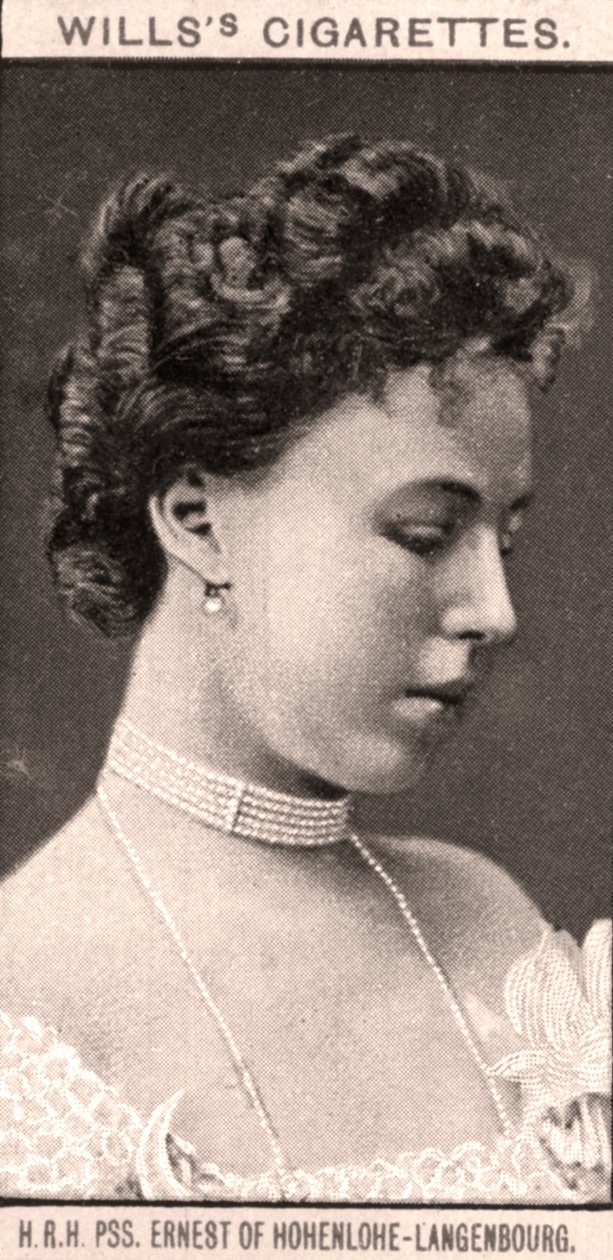H.R.H, PSS. Ernest Hohenlohe-Langenbourgista, 1908. tekijältä WD and HO Wills
