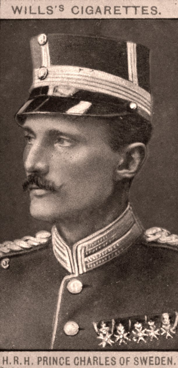 H.R.H. Ruotsin prinssi Charles, 1908. tekijältä WD and HO Wills