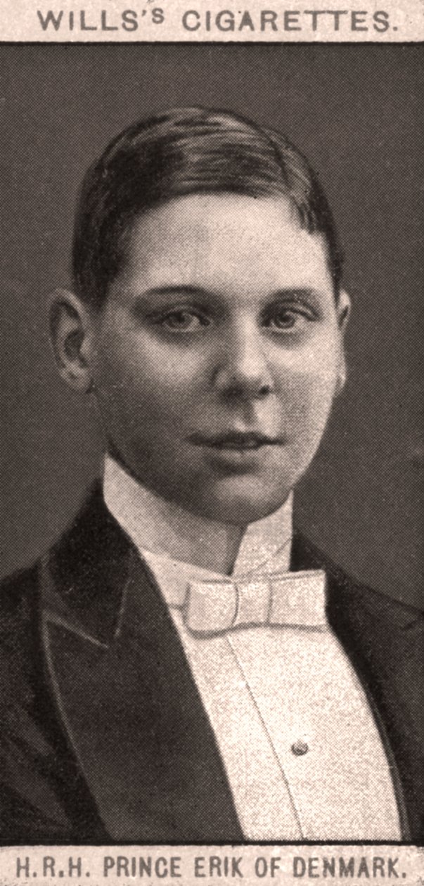 H.R.H. Tanskan prinssi Erik, 1908. tekijältä WD and HO Wills