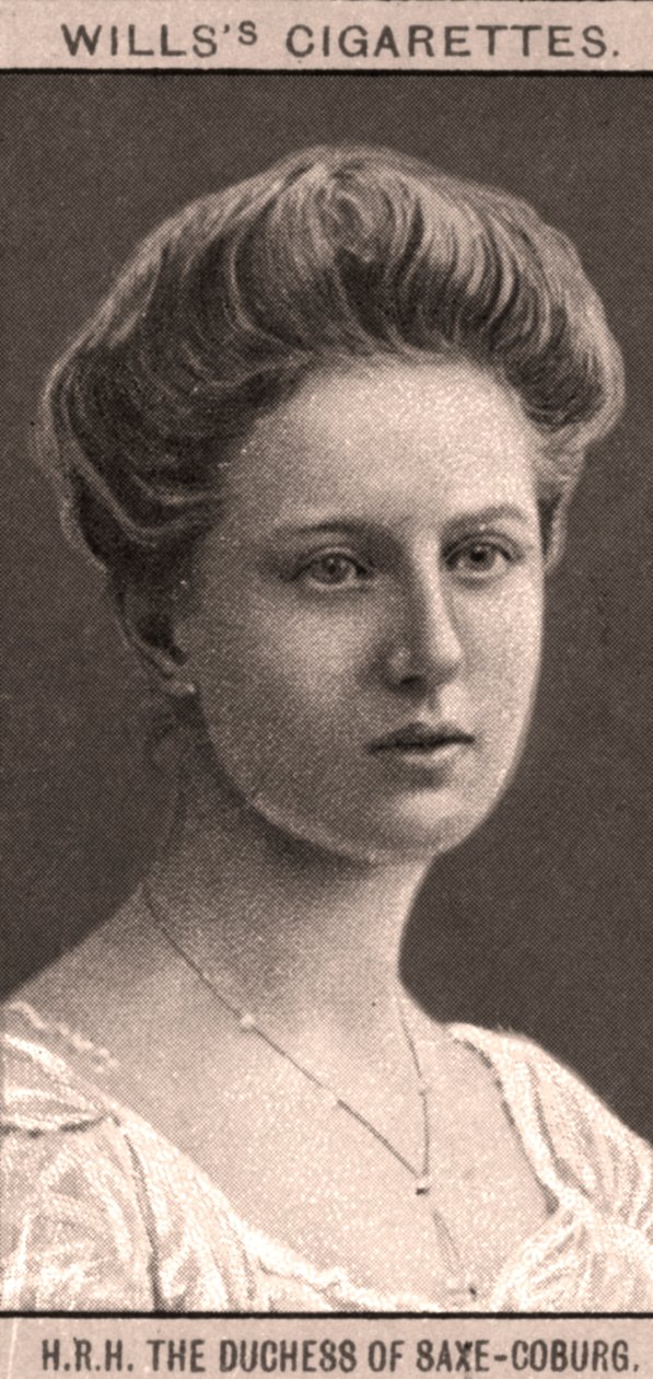H.R.H. Saksi-Coburgin herttuatar, 1908. tekijältä WD and HO Wills
