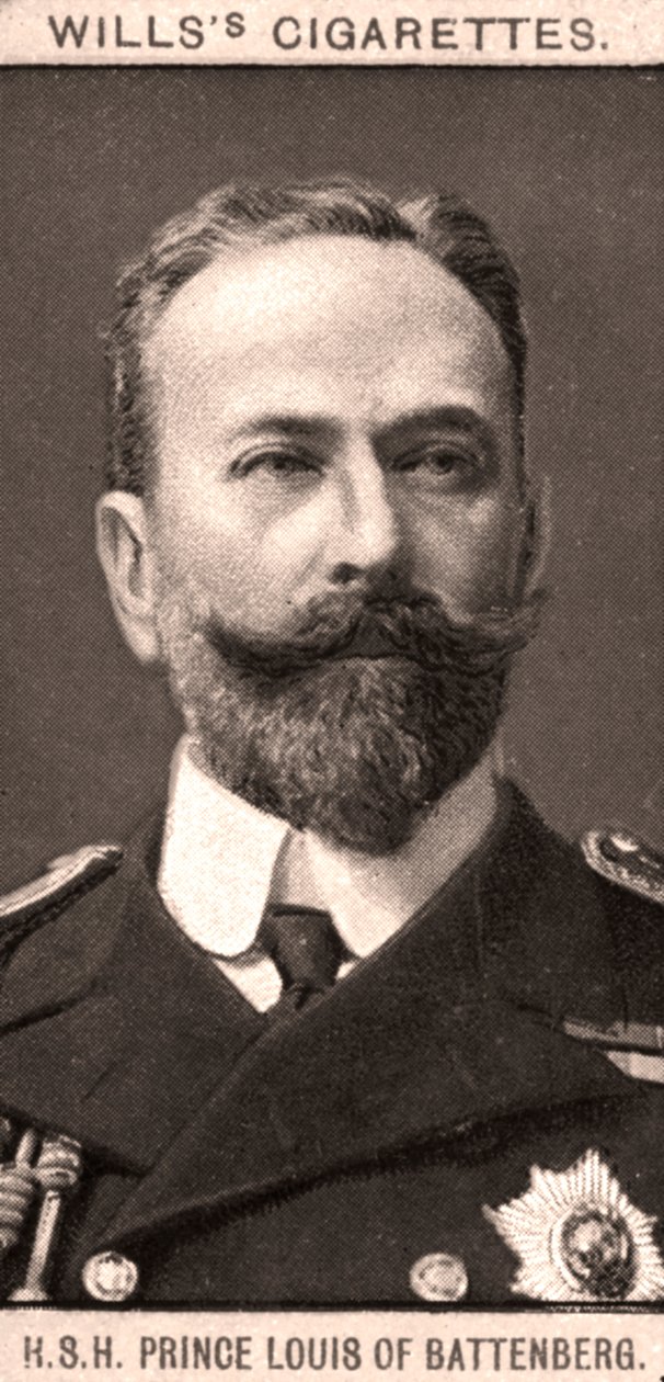 H.S.H. Battenbergin prinssi Louis, 1908. tekijältä WD and HO Wills