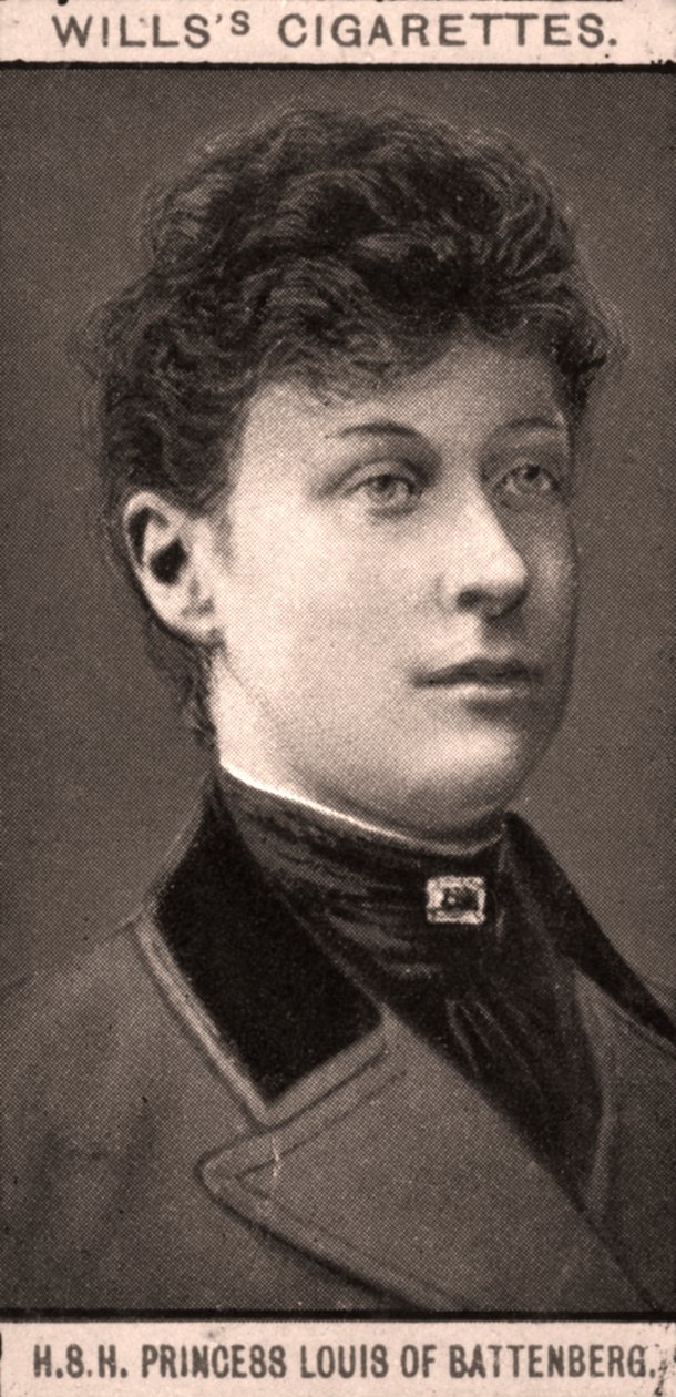 H.S.H. Battenbergin prinsessa Louis, 1908. tekijältä WD and HO Wills