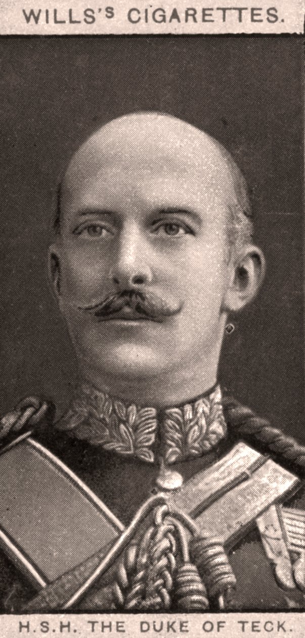 H.S.H. Teckin herttua, 1908. tekijältä WD and HO Wills