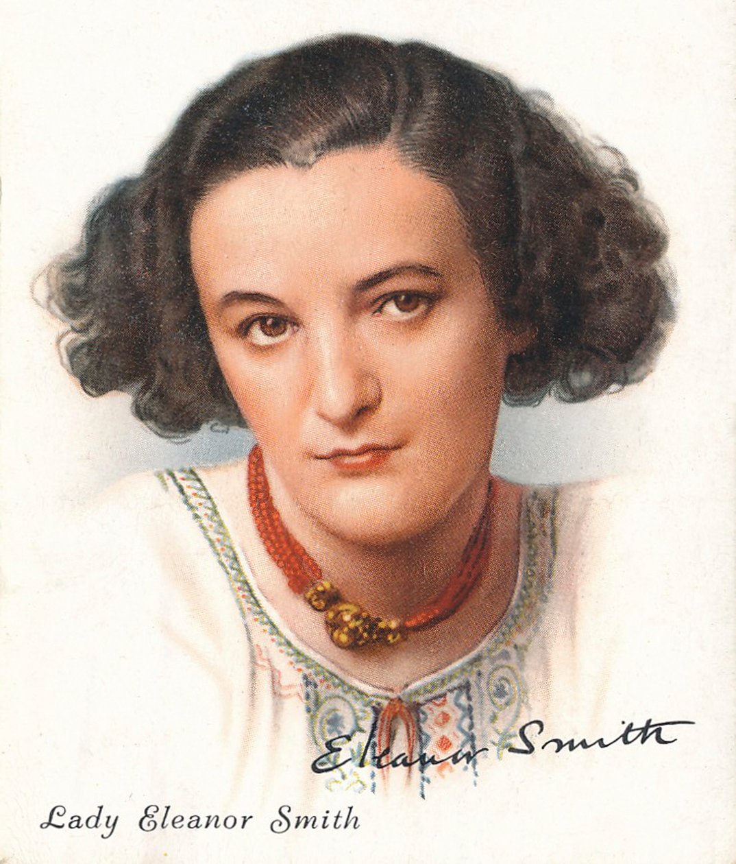 Lady Eleanor Smith, 1937. Taiteilijat: Unknown, WD & HO Wills. tekijältä WD and HO Wills