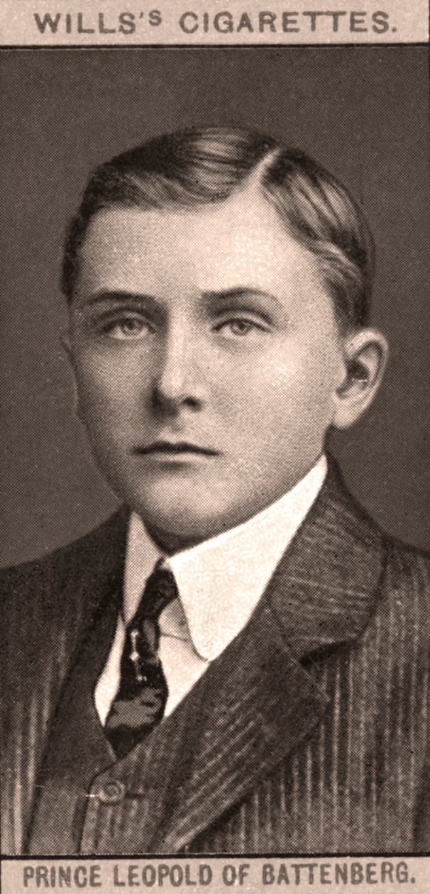 Battenbergin prinssi Leopold, 1908. tekijältä WD and HO Wills