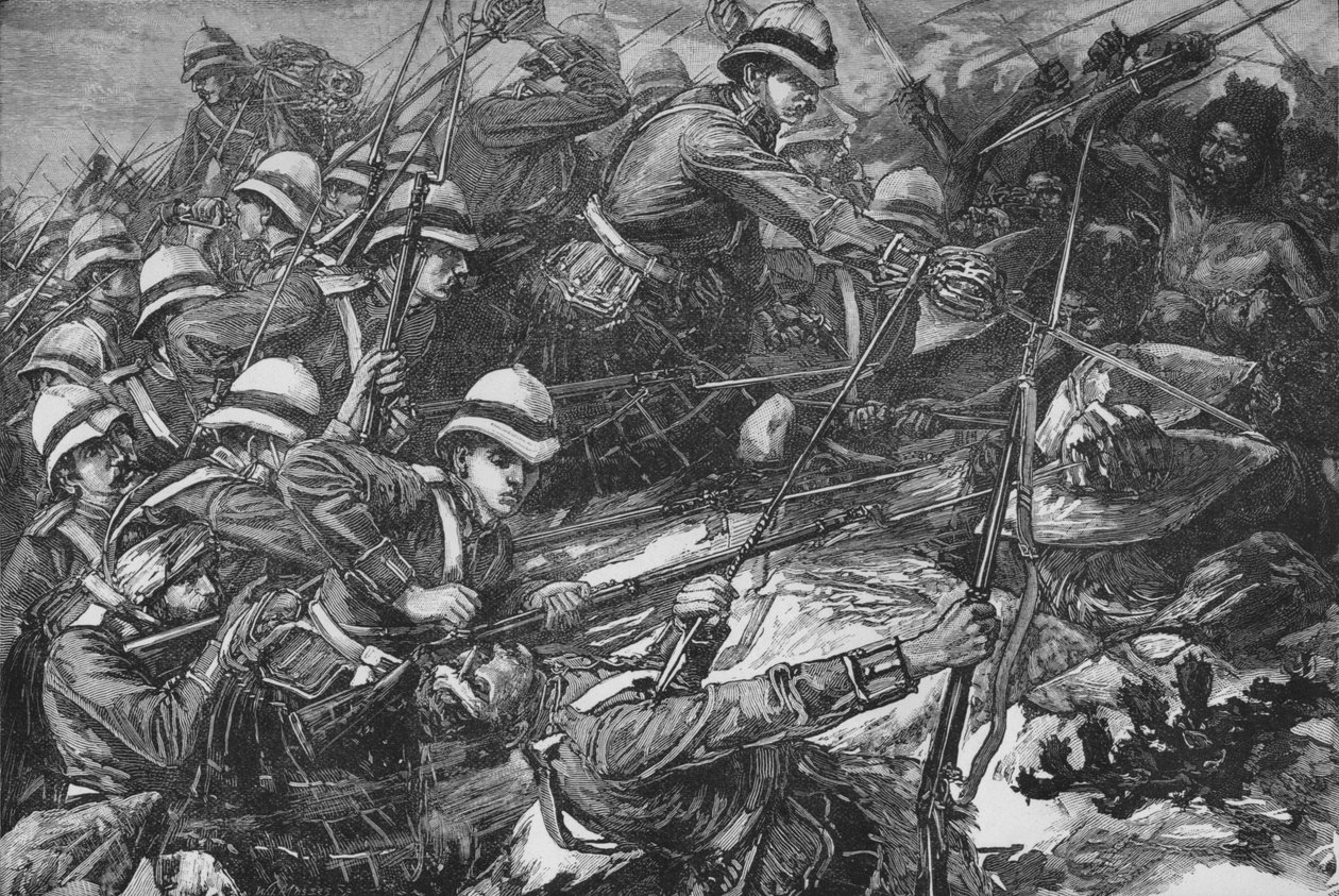 "Tamain taistelu", 1885 tekijältä WI Mosses