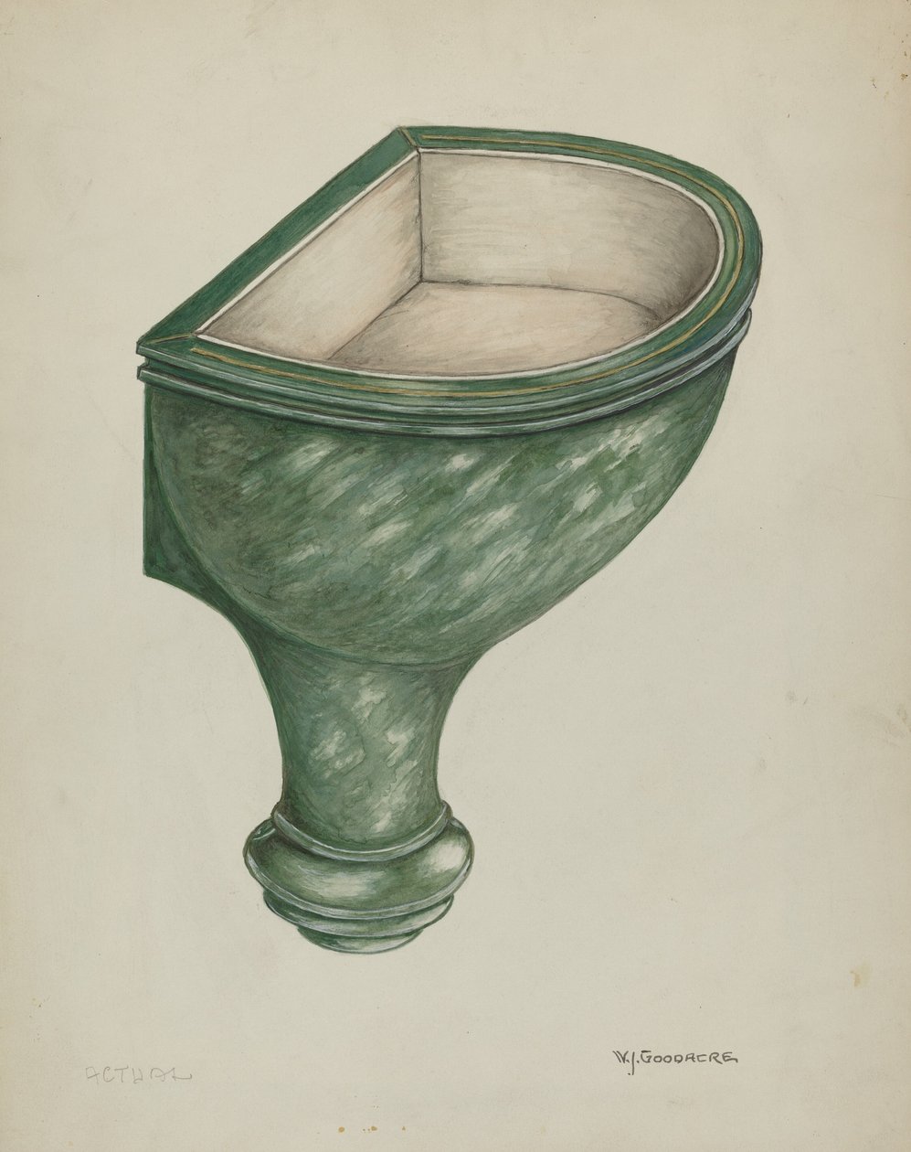 Pyhän veden fontti, Santa Barbara tekijältä W.J. Goodacre