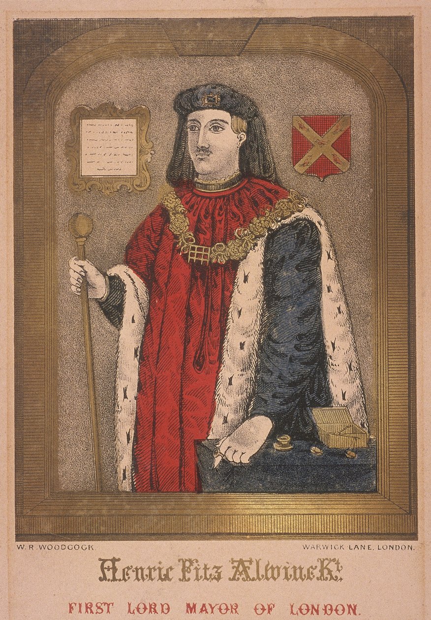 Henry Fitzailwin, 1850 tekijältä WR Woodcock