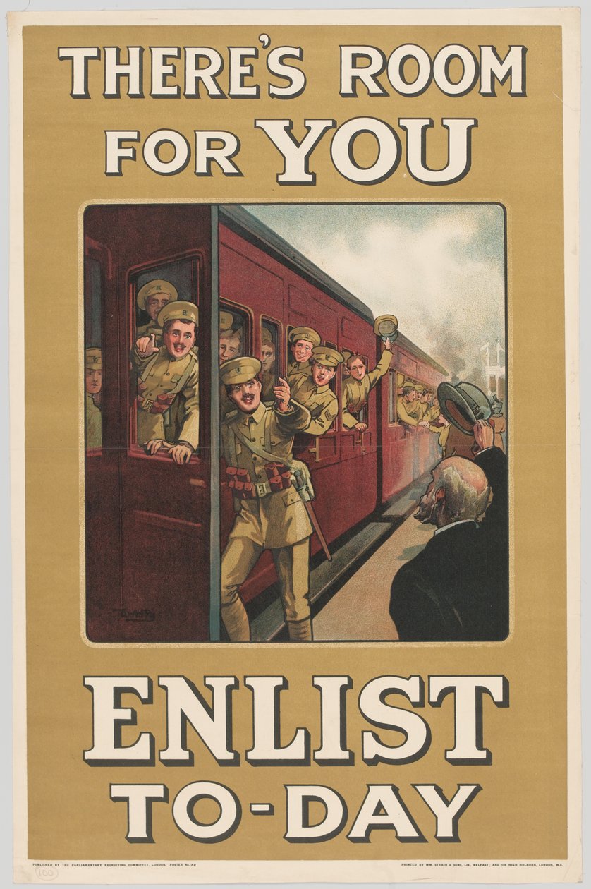 Sinulle on tilaa Ilmoittaudu tänään, 1914 tekijältä W. A. Fry