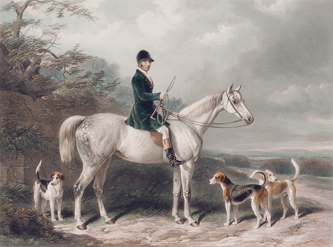 Mr. William Long Berthassa, kaivertanut E. Hacker, 1849 tekijältä W. Barraud