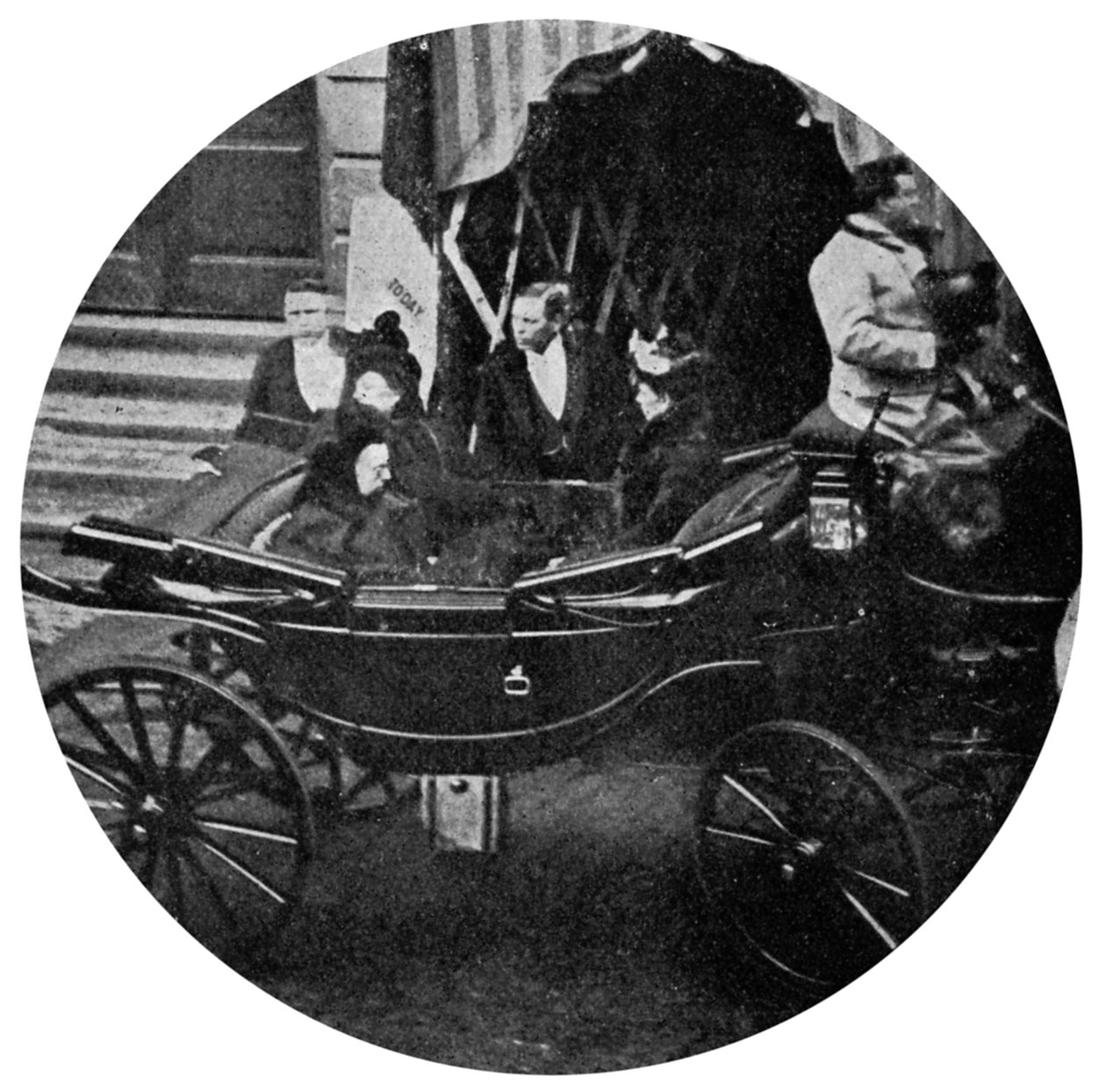 Viimeinen valokuva kuningatar Victoriasta, 13. joulukuuta 1900. tekijältä W. F. Seymour