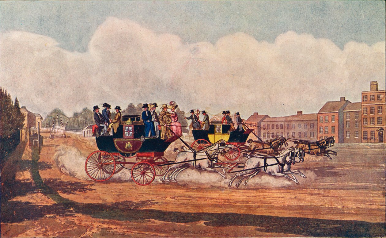 Oxford and Opposition Coaches, 1906 tekijältä W Flavell