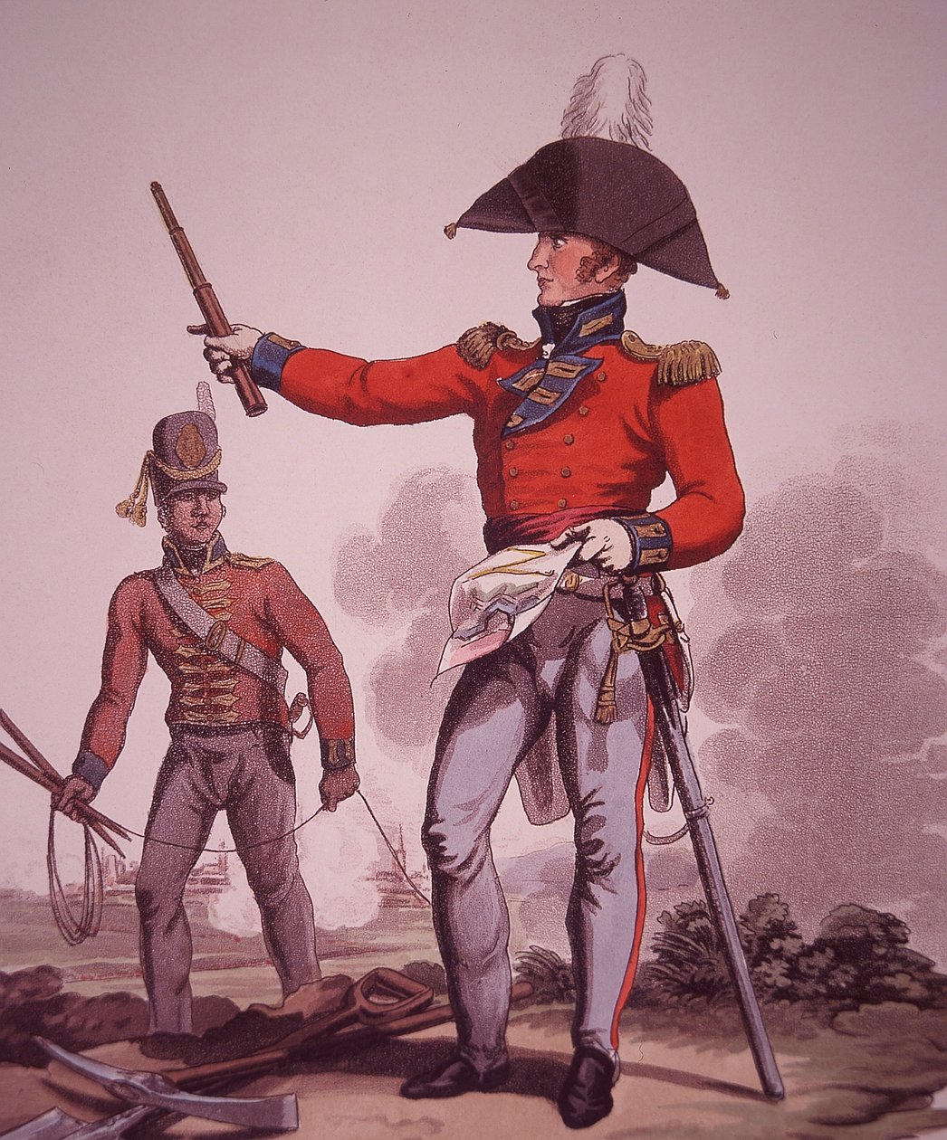 Insinööri (väri litho) tekijältä John Ward Dunsmore
