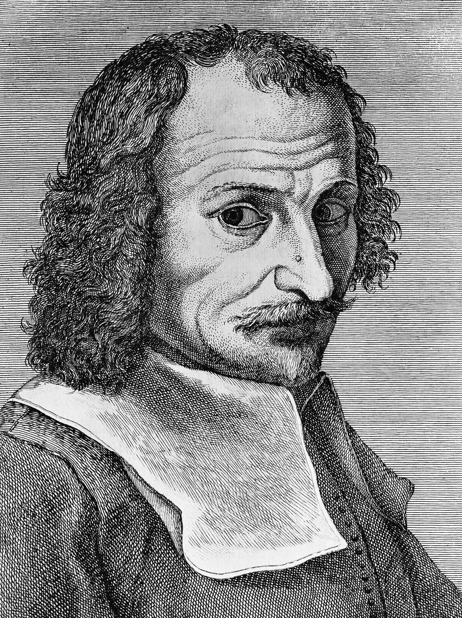 Lorenzo Lipin (1606-1665), italialaisen taidemaalarin, runoilijan ja kirjailijan muotokuva, kaiverrus runosta Malmantile racquistato, julkaisija Stamperia Stefano Orlandini tekijältä John Ward Dunsmore