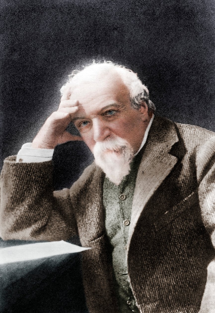 Robert Browning, englantilainen runoilija ja näytelmäkirjailija, 1800-luvun loppu. tekijältä W H Grove