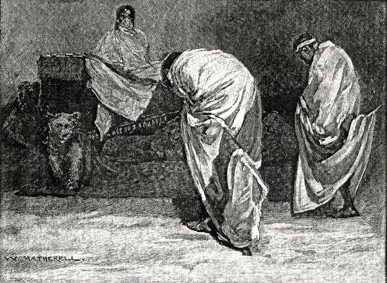 Keisari Theodore antaa yleisölle Cassell