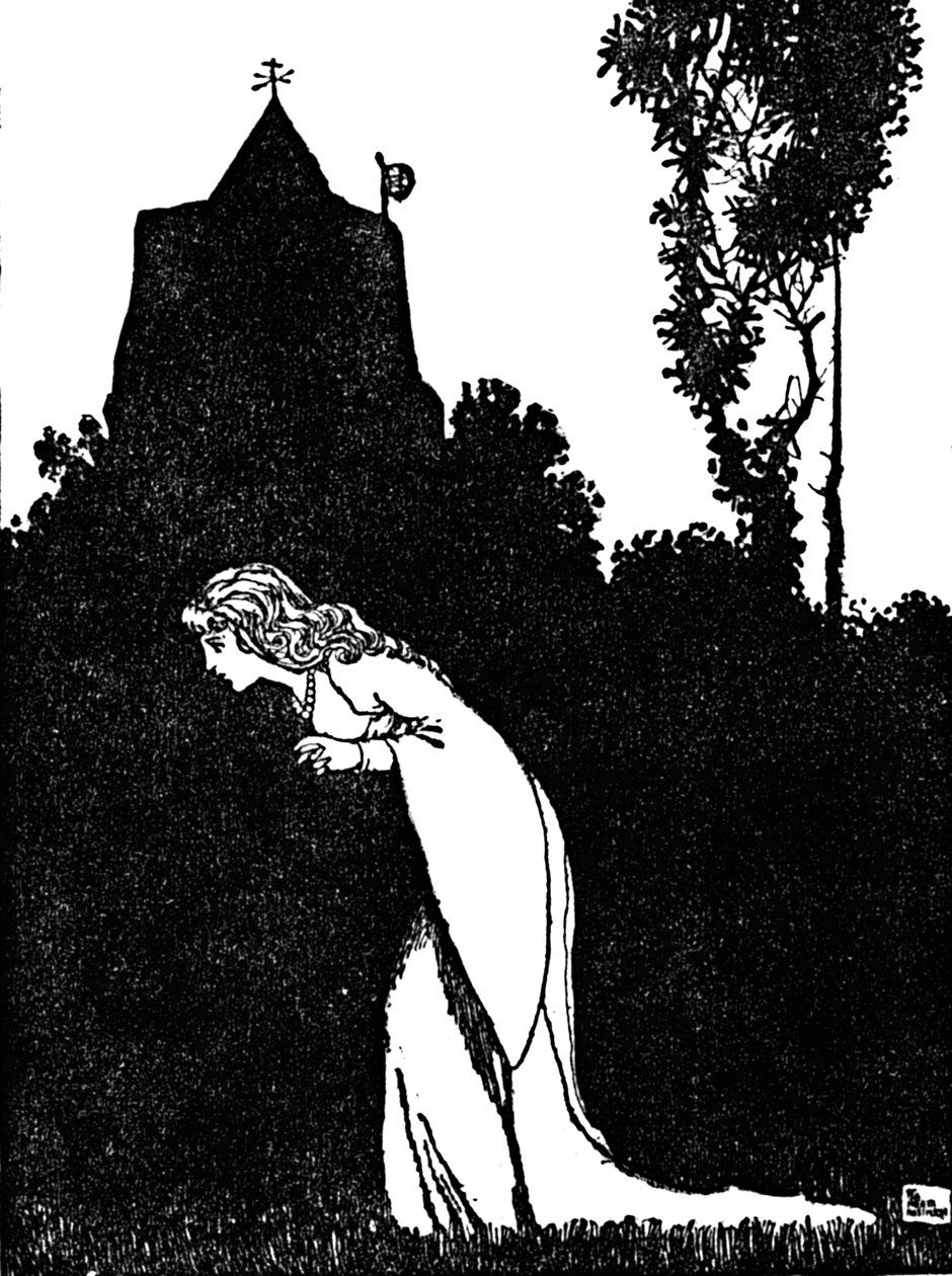 Minun täytyy lähteä kirkkopihalle, vuodelta 1930 tekijältä William Heath Robinson