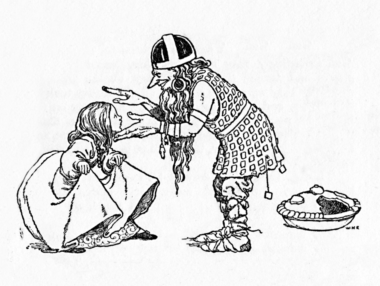 Saan sinut vaimokseen, n. 1930 tekijältä William Heath Robinson
