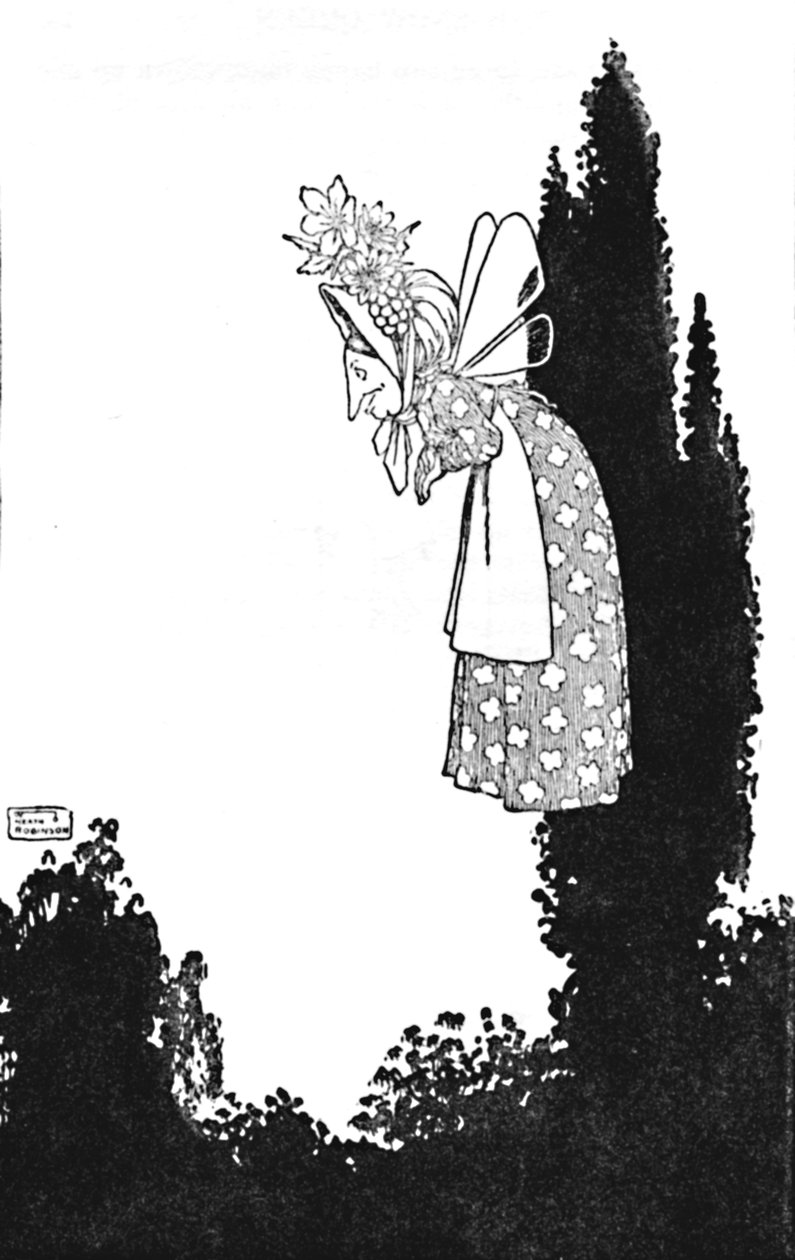 Haltioiden kuninkaiden taloudenhoitaja, vuodelta 1930 tekijältä William Heath Robinson