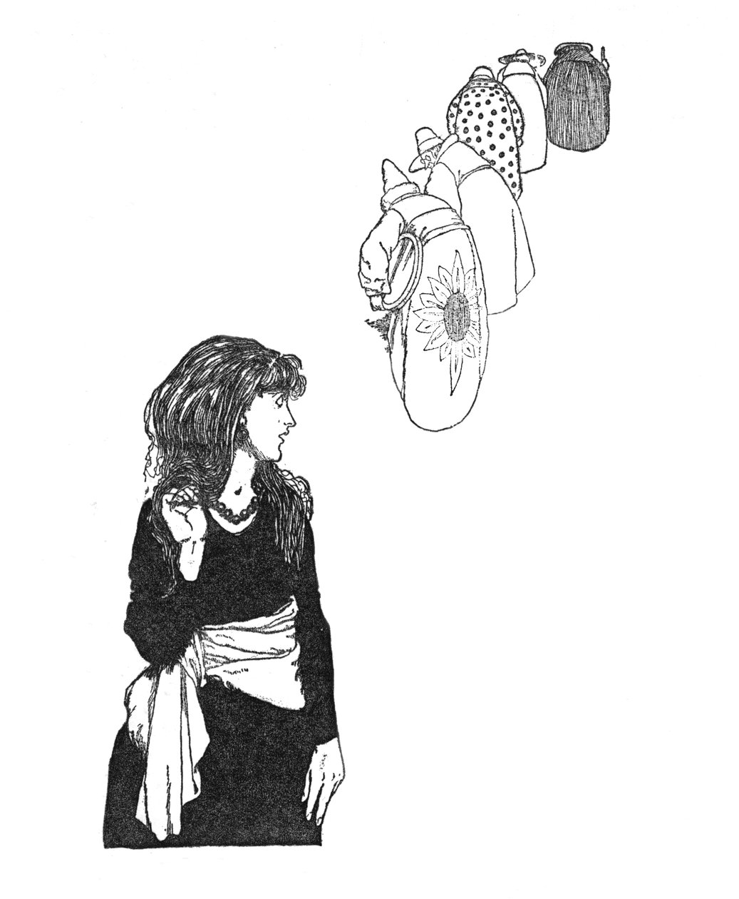 He kantoivat peiliä paikasta toiseen, n. 1930 tekijältä William Heath Robinson