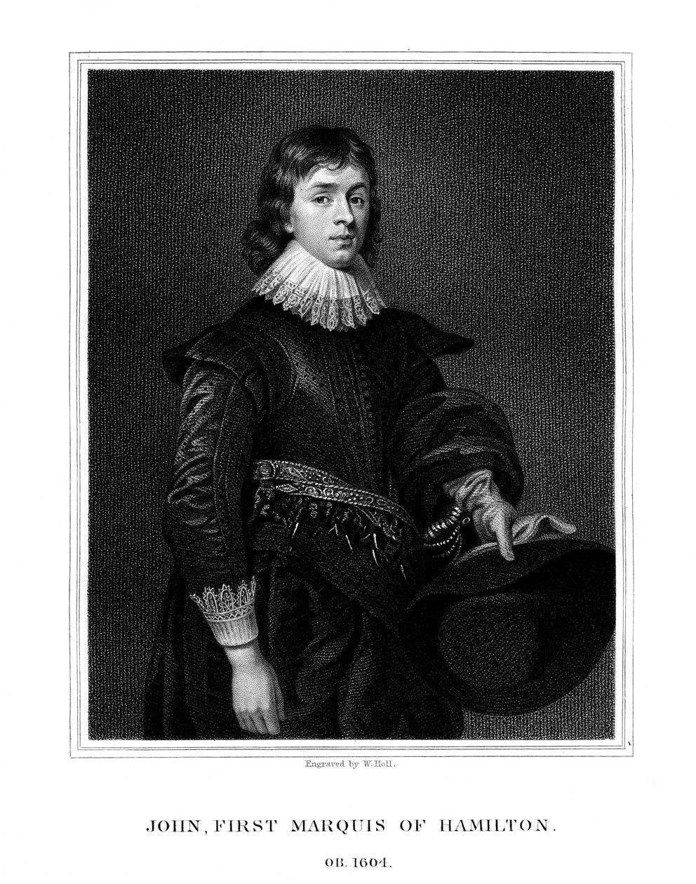 John Hamilton, Hamiltonin ensimmäinen markiisi, 1825. tekijältä W. Holl