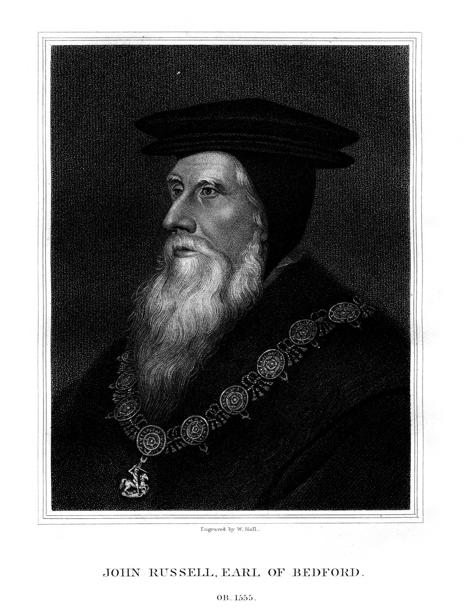 John Russell, Bedfordin ensimmäinen jaarli, Englannin kuninkaallinen ministeri, 1825. tekijältä W. Holl