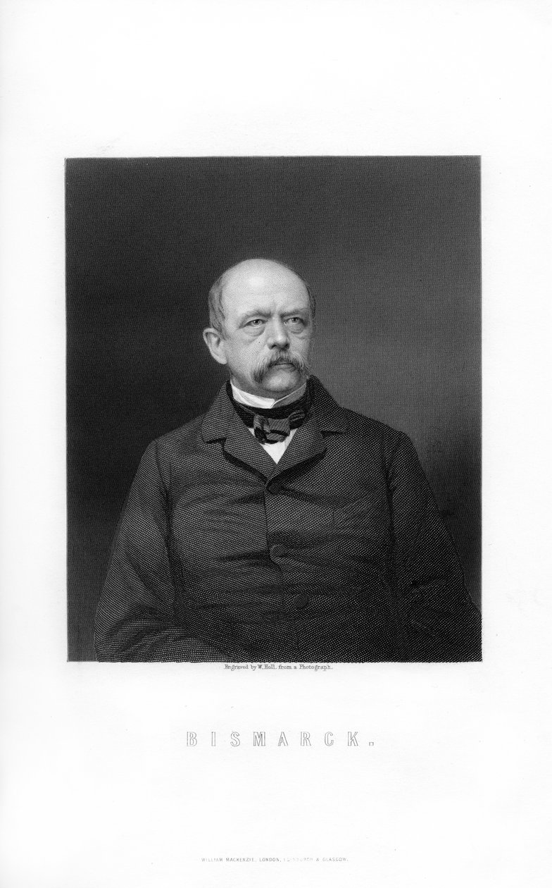 Otto von Bismarck, Lauenburgin herttua, Saksan valtiomies, 1893. tekijältä W. Holl