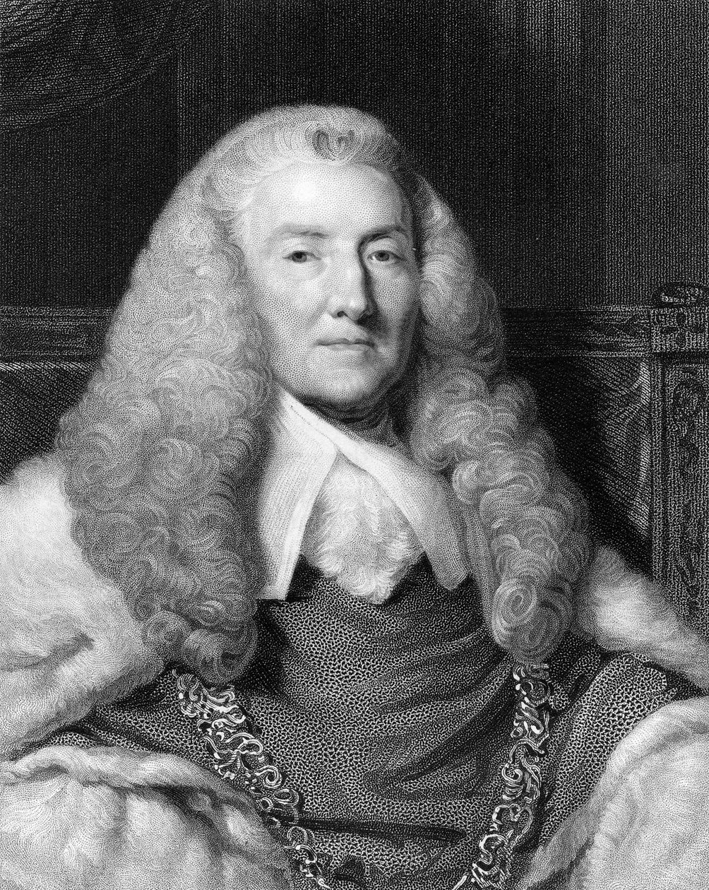 William Murray, Mansfieldin ensimmäinen jaarli, 1700-luvun brittiläinen tuomari ja poliitikko, 1836. tekijältä W. Holl