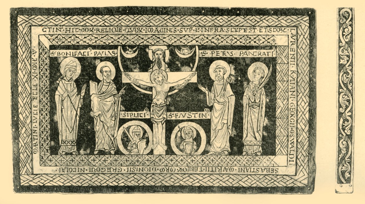 Hildesheimin kannettava alttari, c1160-1170, 1881. tekijältä W Jones