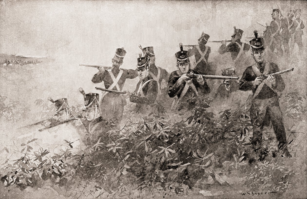 Tippecanoen taistelu, Maamme historiasta, julkaistu 1905 tekijältä W. P. Snyder