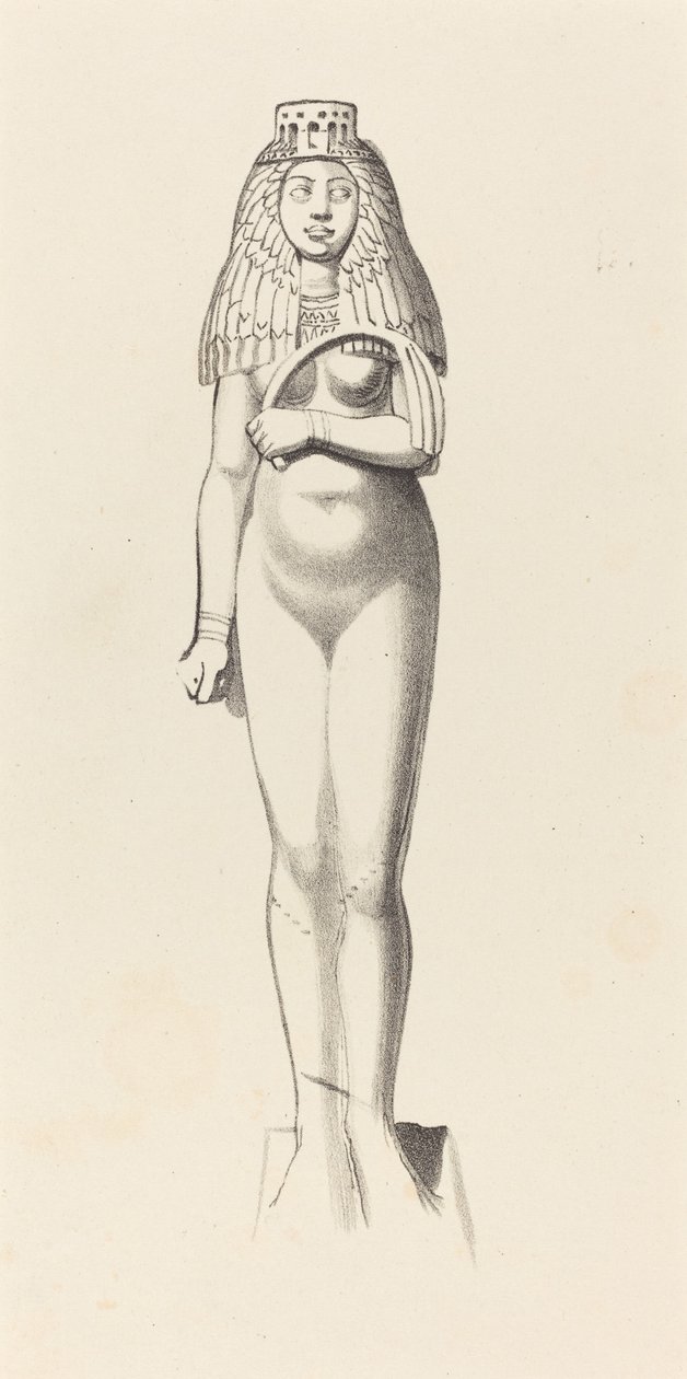 Bubasten tai Isisin hahmo tekijältä W. Walton after John Flaxman