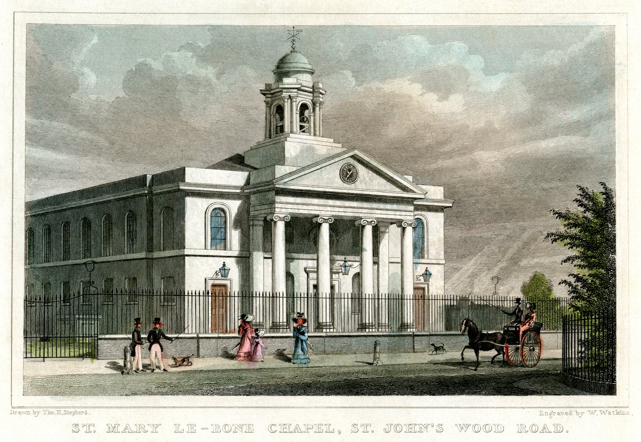 St Mary le Bone -kappeli, St John