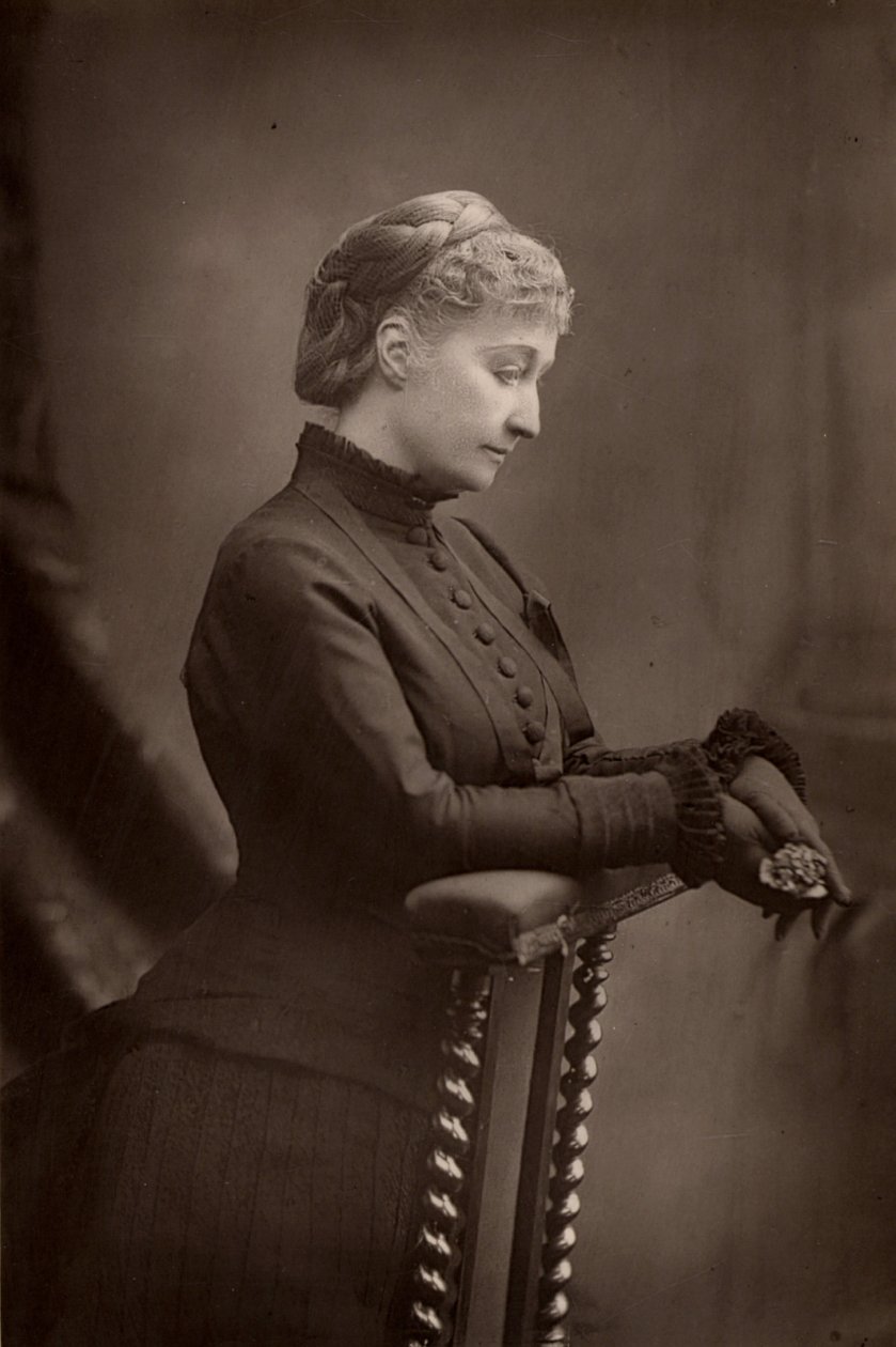 ""Keisarinna Eugenie (1826-1920) Ranskan Napoleon III:n leski. (woodburytyyppi) tekijältä W. and D. (after) Downey