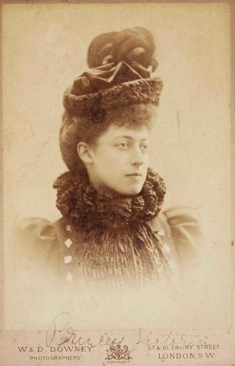 Walesin prinsessa Victoria, 1800-luvun loppu tekijältä W. and D. Downey
