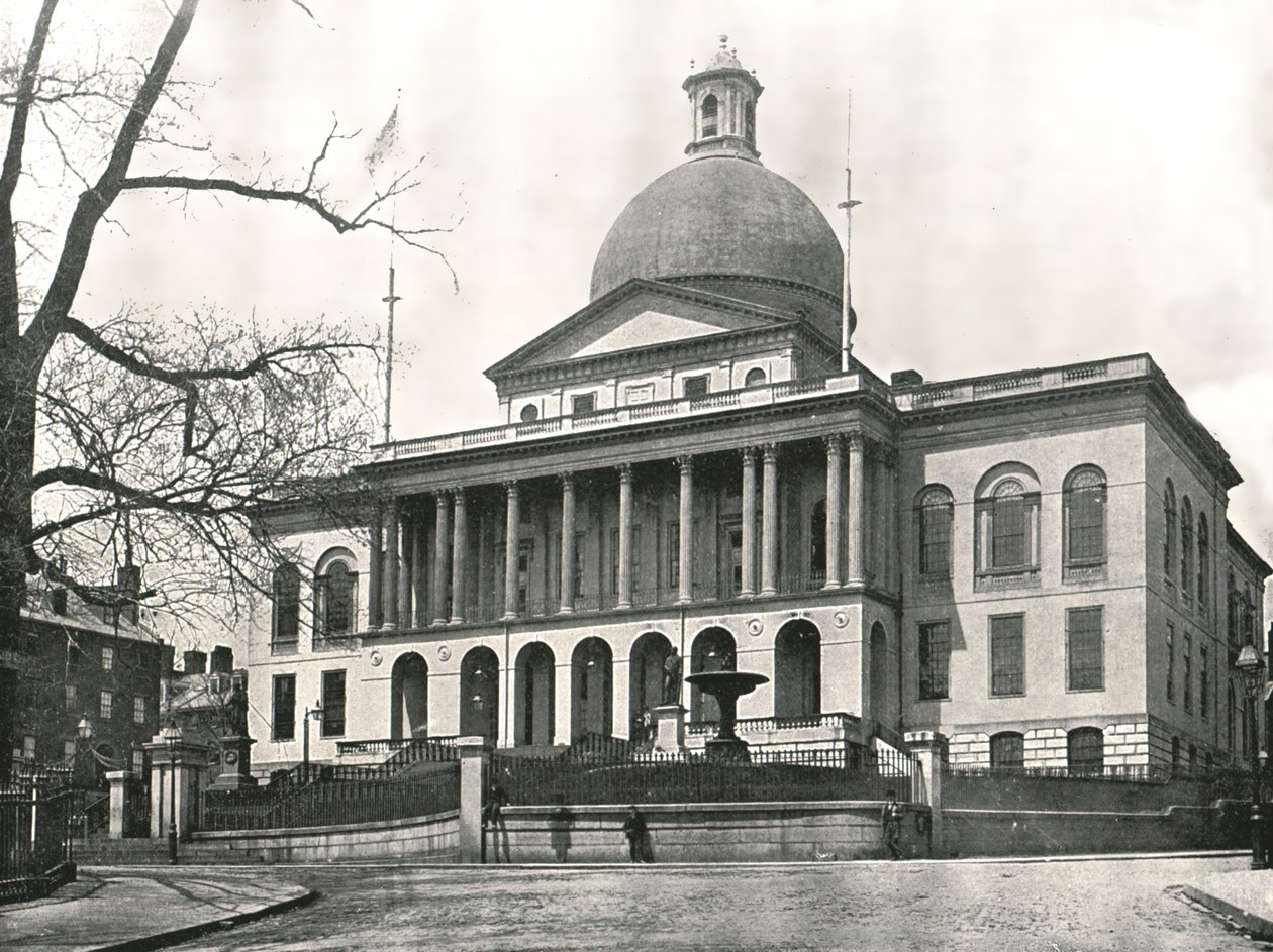 Massachusetts State House, Boston, USA, 1895. tekijältä W and S Ltd