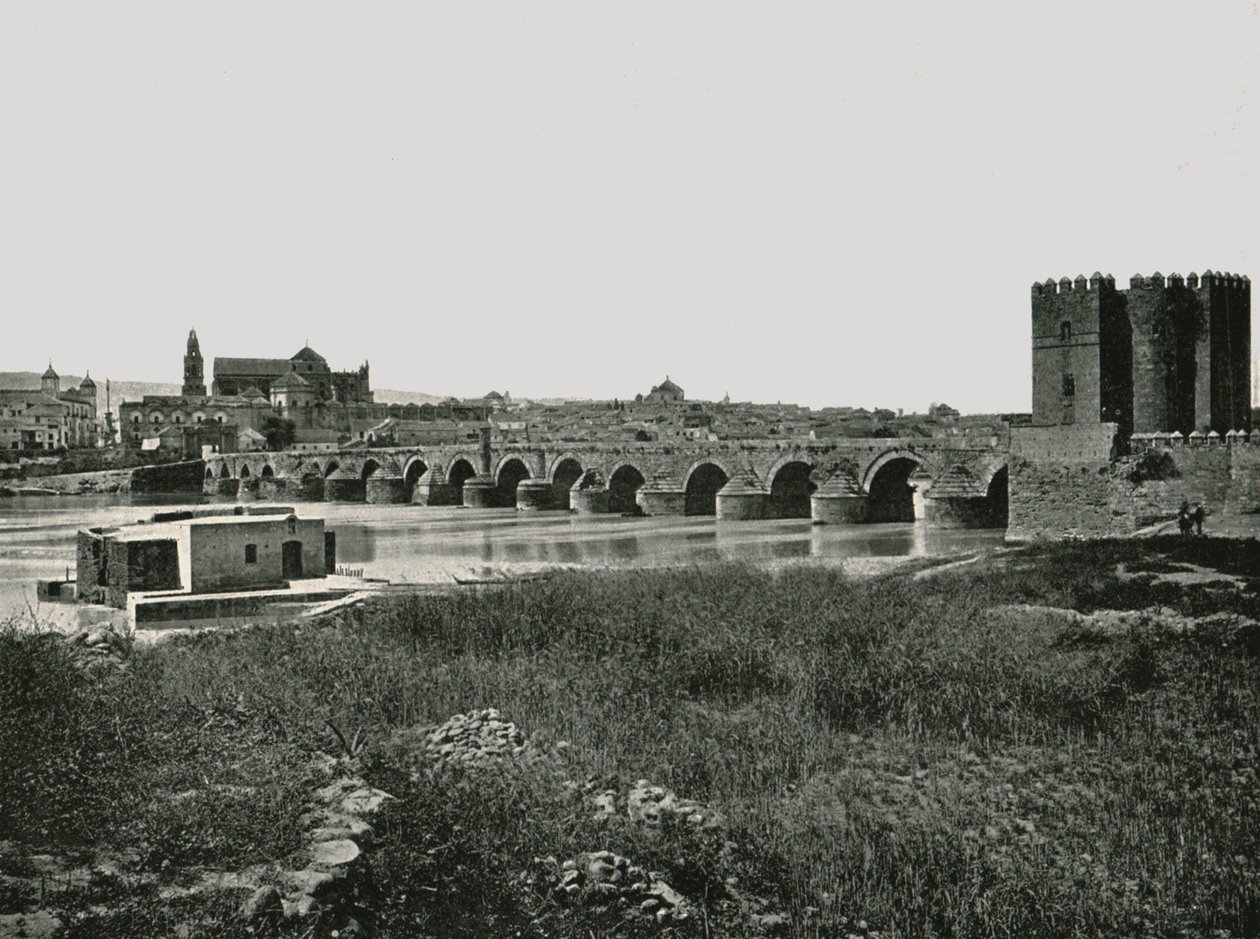 Roomalainen silta, Cordoba, Espanja, 1895. tekijältä W and S Ltd