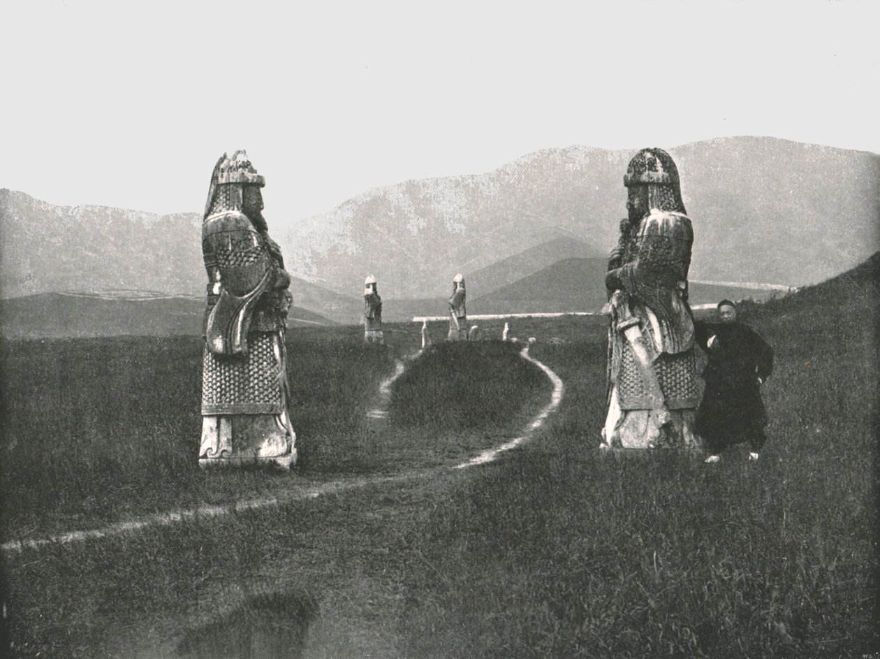 Lähestymistapa kaupunkiin, Nankin, Kiina, 1895. tekijältä W and S Ltd