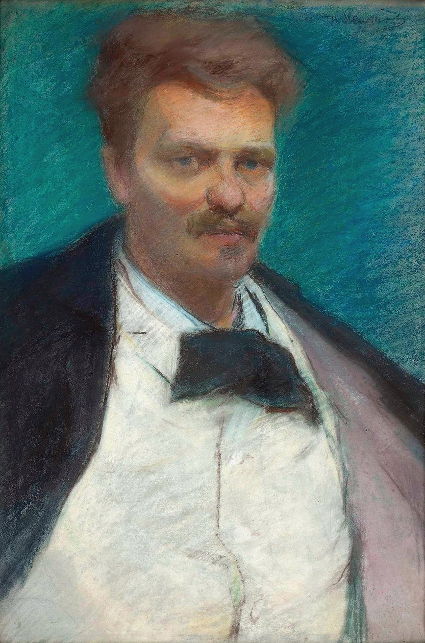 August Strindbergin muotokuva. tekijältä Wadysaw Slewinski