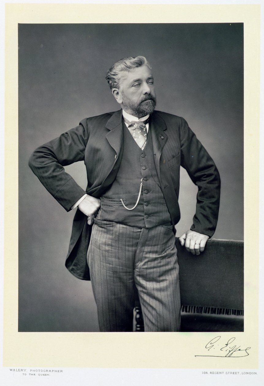 Alexandre Gustave Eiffel, ranskalainen insinööri, 1800-luvun loppu tekijältä Walery