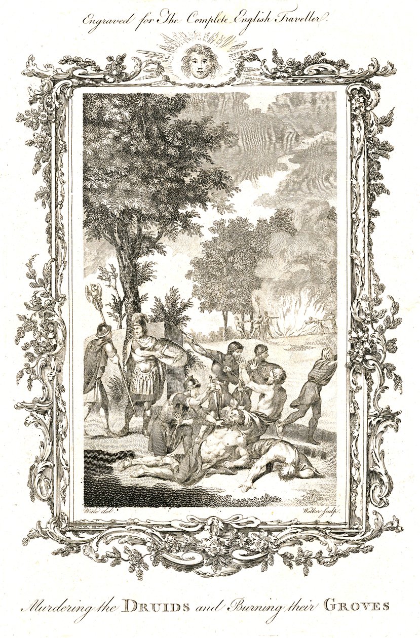 Murdering the Druids, n. 1771-1772 tekijältä Walker