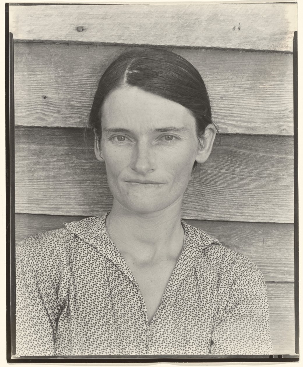 Allie Mae Burroughs, puuvillan osakasviljelijän vaimo, Hale County, Alabama, Alabama tekijältä Walker Evans