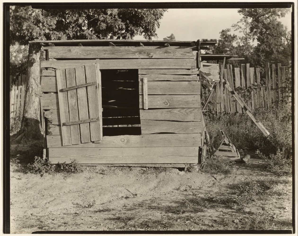 Floyd Burroughsin tilan kanakoppi, Hale County, Alabama, Alabama tekijältä Walker Evans