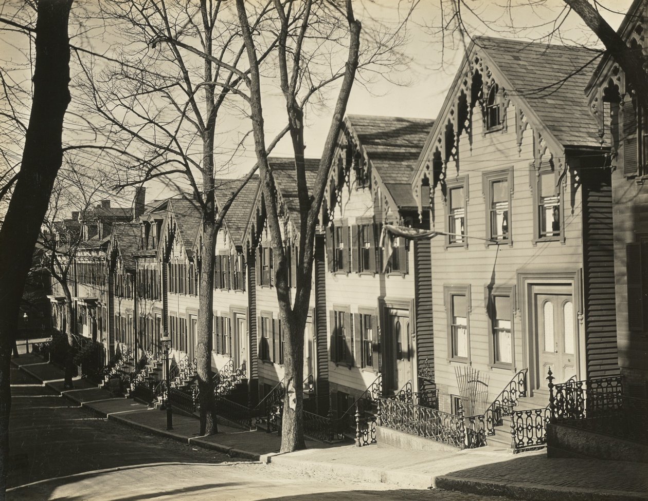 South Boston Street / puutalot, Boston tekijältä Walker Evans