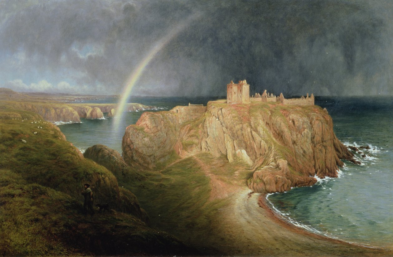 Dunnottarin linna, 1867 tekijältä Waller Hugh Paton
