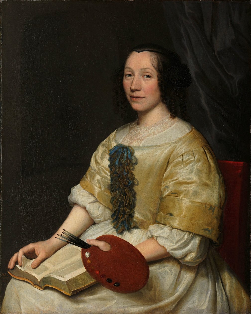Maria van Oosterwijck (1630-93). kukkamaalari tekijältä Wallerant Vaillant