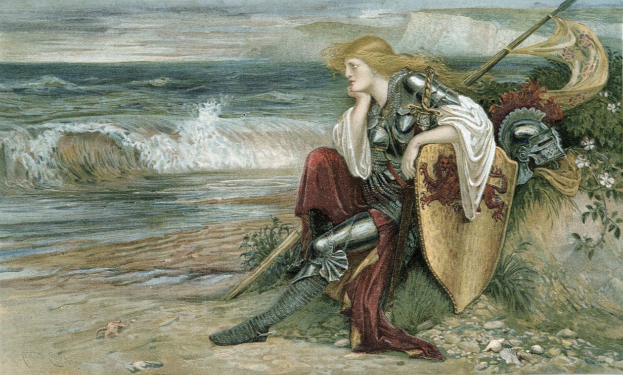 Britomart, 1900 tekijältä Walter Crane