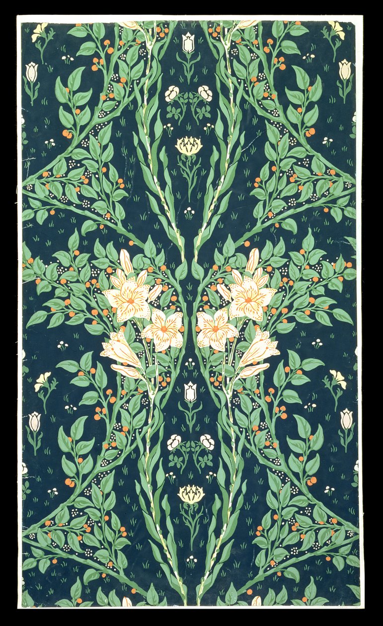Francesca tapettisuunnittelu tekijältä Walter Crane